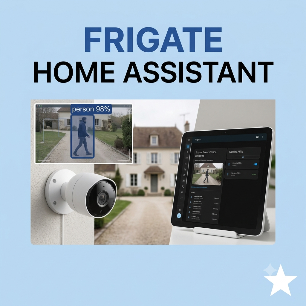 Détection d'objet par Frigate sur une caméra IP intégrée à Home Assistant