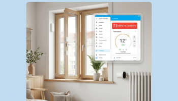 Vanne thermostatique connectée qui coupe le chauffage à l'ouverture d'une fenêtre avec Home Assistant
