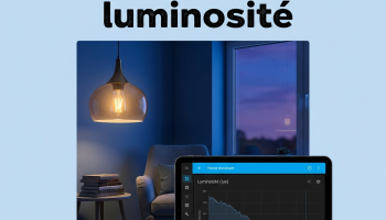 Ampoule connectée qui s'allume automatiquement selon la luminosité dans Home Assistant